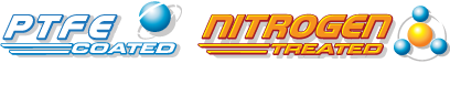 PTFE coated and Nitrogen treated – advanced blade technology