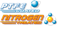 PTFE Coated and Nitrogen Treated